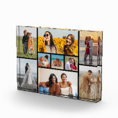 Creëer Uw eigen 9 Foto Collage Photo Block (Rechts)