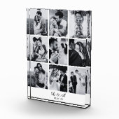 Creëer Uw eigen 9 Foto Collage Photo Block (Rechts)