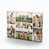 Creëer Uw eigen 9 Foto Collage Photo Block (Rechts)