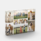 Creëer Uw eigen 9 Foto Collage Photo Block (Links)