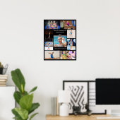 Creëer Uw eigen 9 Fotocollage Gymnastiek Poster (Thuiskantoor)