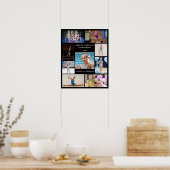 Creëer Uw eigen 9 Fotocollage Gymnastiek Poster (Keuken)