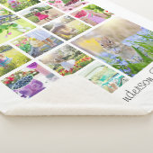 Creëer Uw eigen Aangepast 14 Familie Foto Collage Sherpa Deken (3/4)