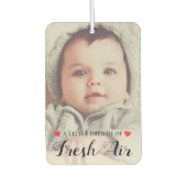 Creëer uw eigen | Aangepast 2 foto Luchtverfrisser (Voorkant)