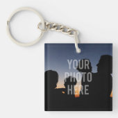 Creëer Uw eigen Aangepast 2-serie Fototoetsenbord Sleutelhanger (Voorkant)
