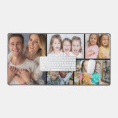 Creëer Uw eigen Aangepast 5 Fotocollage Bureaumat (Keyboard & Muis)