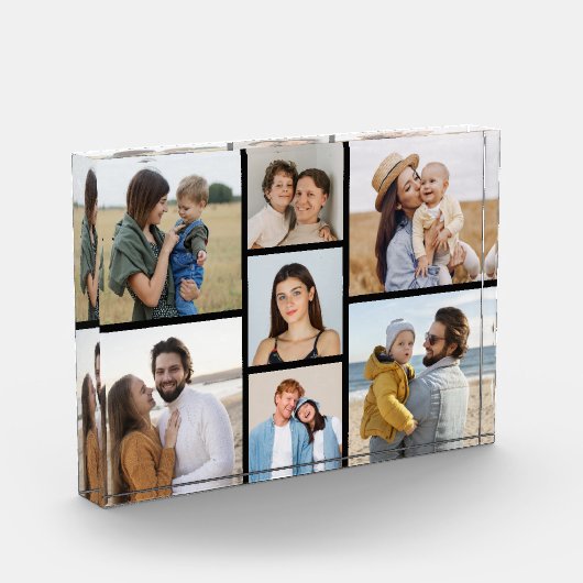 Creëer Uw eigen Aangepast 7 Fotoverzamelingsblok Fotoblokken (Links)