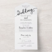 Creëer Uw eigen Aangepast All In One Uitnodiging (Binnen)