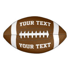 Creëer Uw eigen Aangepast American Football