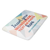 Creëer Uw eigen Aangepast Badmat (Gekanteld)