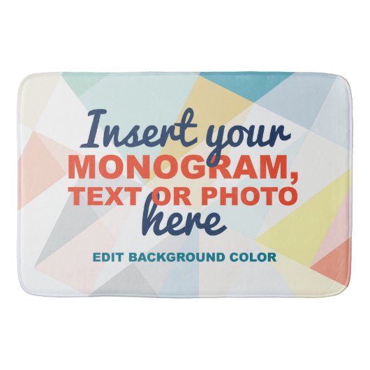 Creëer Uw eigen Aangepast Badmat (Voorkant)