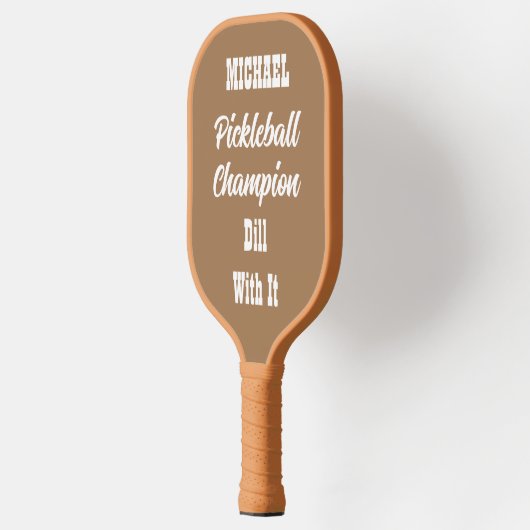 Creëer Uw eigen aangepast bericht Pickleball Paddle (Links)
