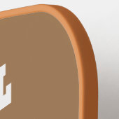 Creëer Uw eigen aangepast bericht Pickleball Paddle (Links Detail)