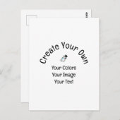 Creëer Uw eigen Aangepast Briefkaart (Voorkant / Achterkant)