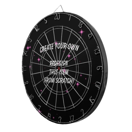 Creëer Uw eigen Aangepast Dartbord (Voorkant Rechts)