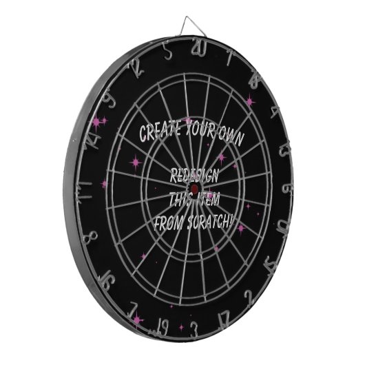 Creëer Uw eigen Aangepast Dartbord (Voorkant Links)