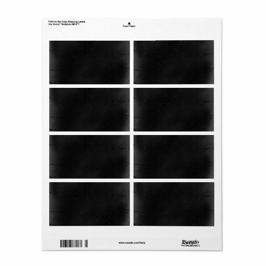 Creëer Uw eigen Aangepast Etiket (Full Sheet)