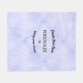 Creëer Uw eigen Aangepast Fleece Deken (Voorkant (Horizontaal))