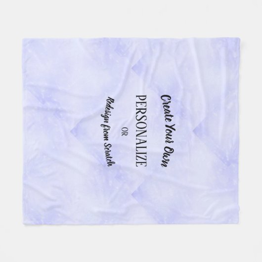 Creëer Uw eigen Aangepast Fleece Deken (Voorkant (Horizontaal))