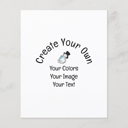 Creëer Uw eigen Aangepast Flyer (Voorkant)