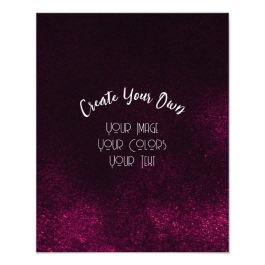 Creëer Uw eigen Aangepast Foto Afdruk (Voorkant)