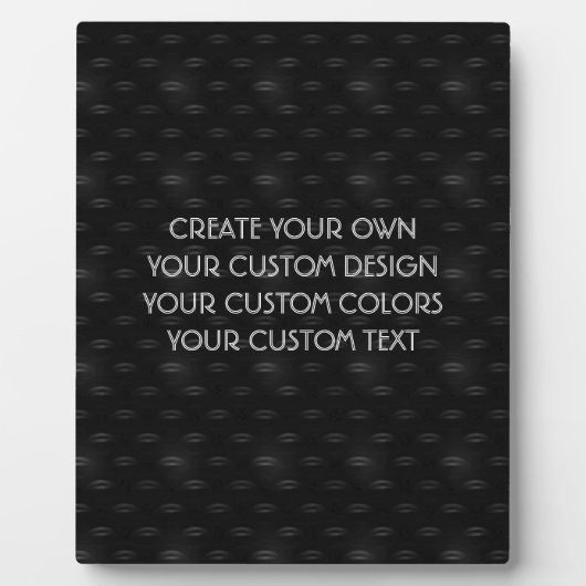 Creëer Uw eigen Aangepast Fotoplaat (Voorkant)