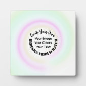 Creëer Uw eigen Aangepast Fotoplaat (Voorkant)