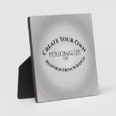 Creëer Uw eigen Aangepast Fotoplaat (Voorkant)