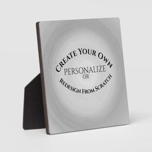 Creëer Uw eigen Aangepast Fotoplaat (Voorkant)