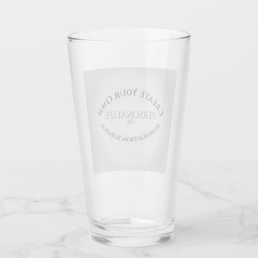 Creëer Uw eigen Aangepast Glas (Achterkant)