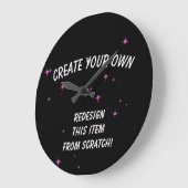 Creëer Uw eigen Aangepast Grote Klok (Hoek)