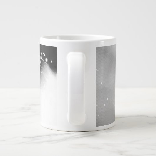 Creëer Uw eigen Aangepast Grote Koffiekop (Achterkant)