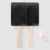 Creëer Uw eigen Aangepast Handwaaier (Voorkant en achterkant)