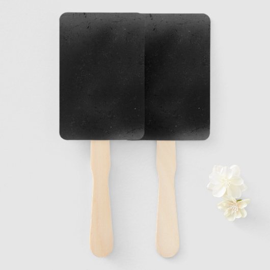 Creëer Uw eigen Aangepast Handwaaier (Voorkant en achterkant)