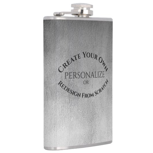 Creëer Uw eigen Aangepast Heupfles (Rechts)