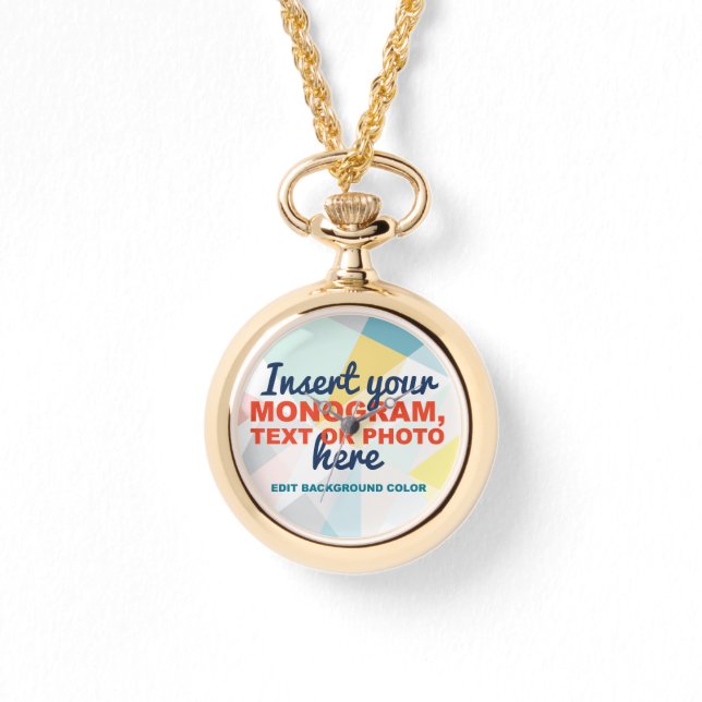 Creëer Uw eigen Aangepast Horloge (Voorkant)