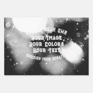 Creëer Uw eigen Aangepast Inpakpapier Vel