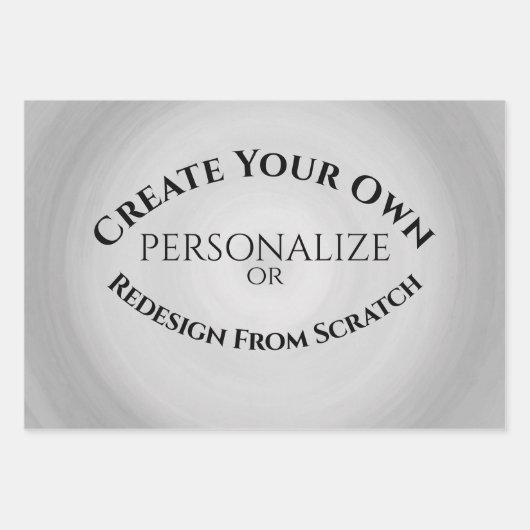 Creëer Uw eigen Aangepast Inpakpapier Vel (Voorkant)