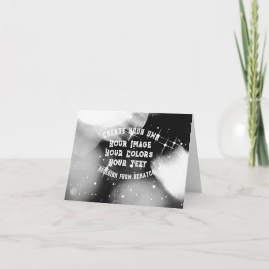 Creëer Uw eigen Aangepast Kaart (Voorkant)