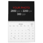 Creëer Uw eigen Aangepast Kalender (Jan 2027)