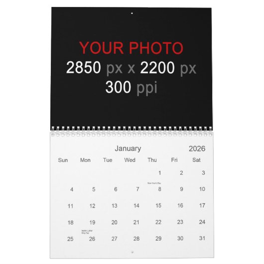 Creëer Uw eigen Aangepast Kalender (Jan 2026)