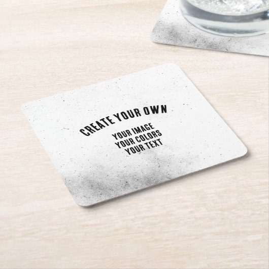 Creëer Uw eigen Aangepast Kartonnen Onderzetters (Schuin)