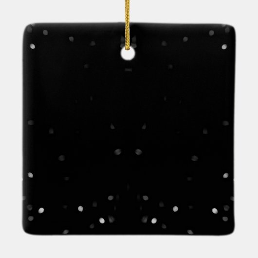 Creëer Uw eigen Aangepast Keramisch Ornament (Achterkant)