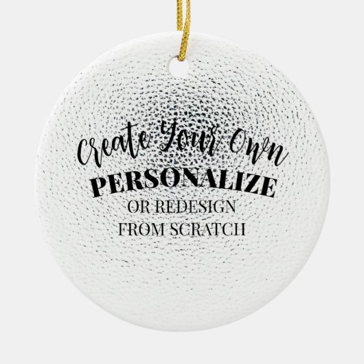 Creëer Uw eigen Aangepast Keramisch Ornament (Voorkant)