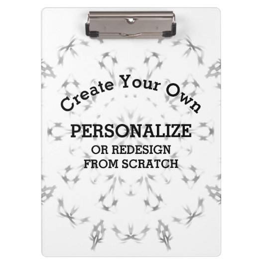 Creëer Uw eigen Aangepast Klembord (Voorkant)