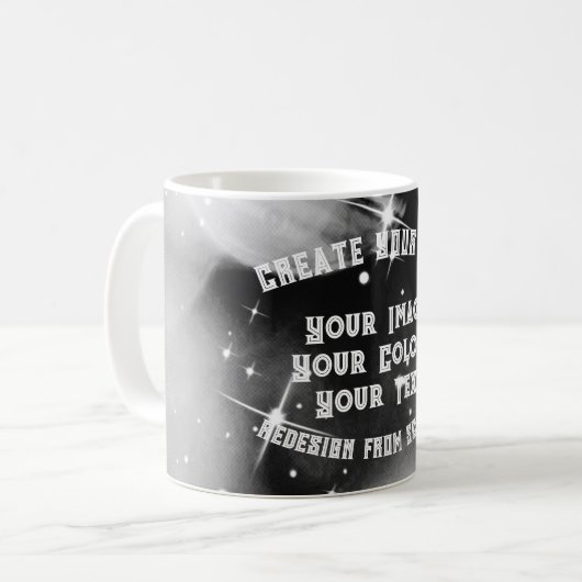 Creëer Uw eigen Aangepast Koffiemok (Voorkant links)