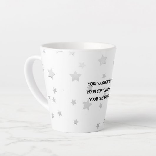 Creëer Uw eigen Aangepast Latte Mok (Linkerhoek)