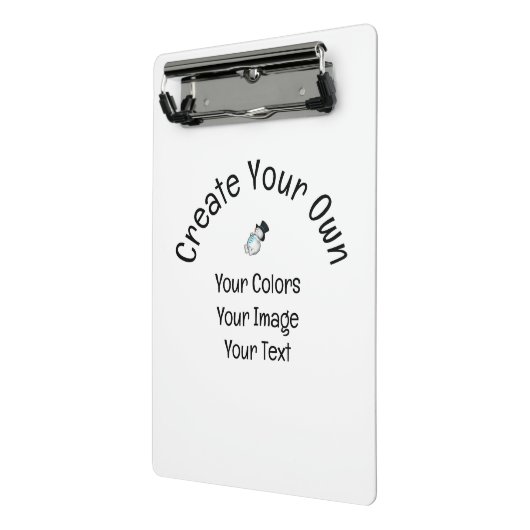 Creëer Uw eigen Aangepast Mini Klembord (Angled2)