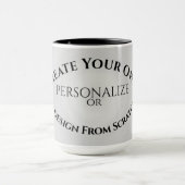 Creëer Uw eigen Aangepast Mok (Midden)