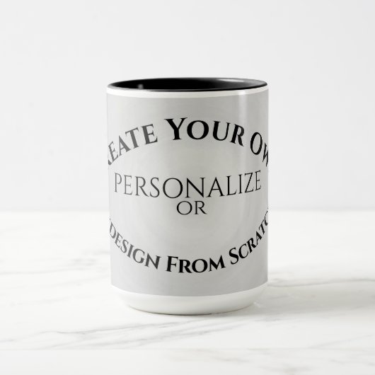 Creëer Uw eigen Aangepast Mok (Midden)